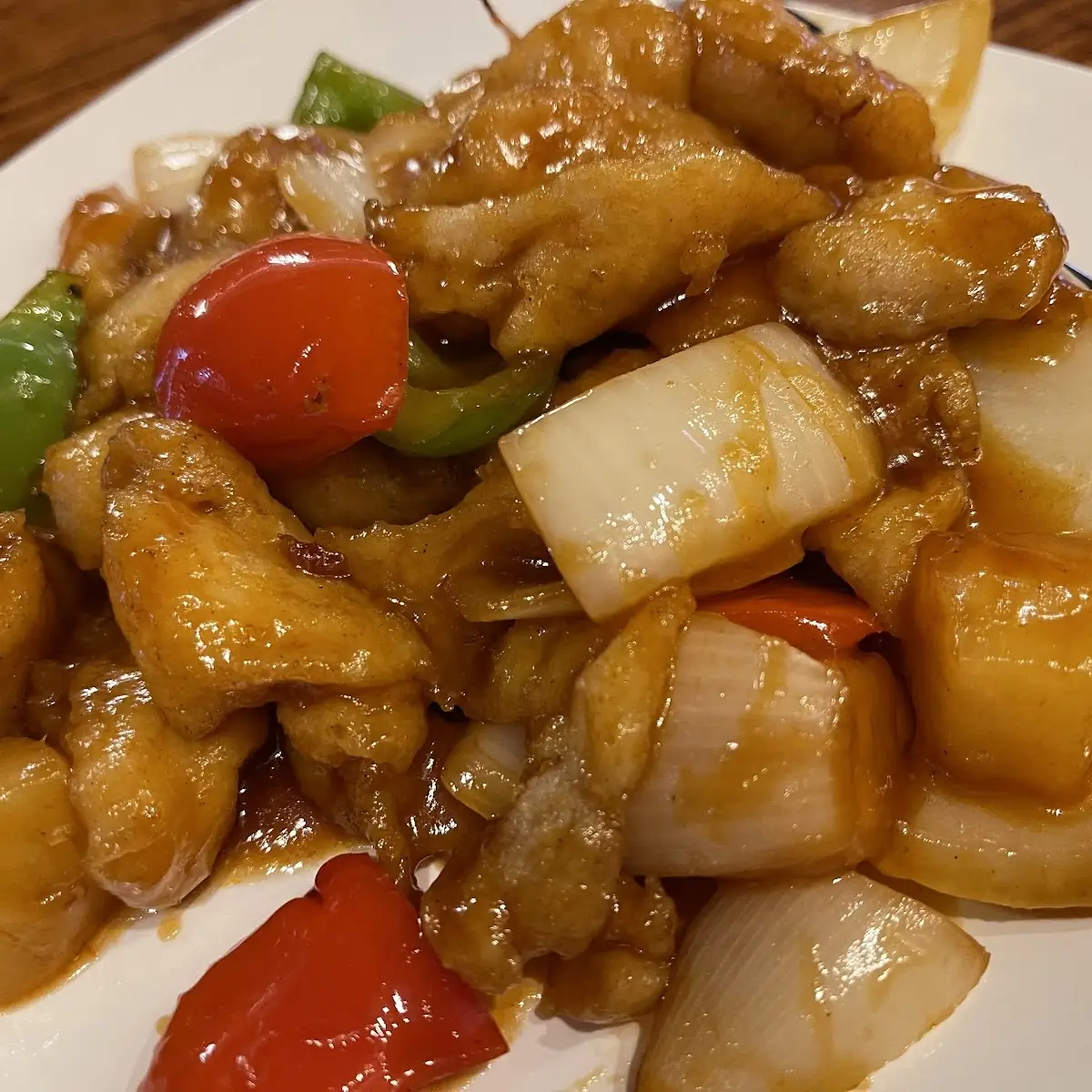 orange chicken 陈皮鸡